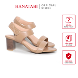 Giày Sandal Nữ Gót Cao 5cm Hanatabi Quai Ngang Hậu Xé Sau Đế TA Bigsize (35-41) Mã HNSDG5F1175