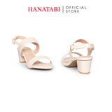 Giày Sandal Nữ Cao Gót 5cm_7cm Hanatabi Quai Ngang Hậu Khóa Sau Đế TA Chống Trơn Trượt Bigsize (35-41) Mã HNSDG7F1203