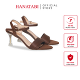 Giày Sandal Nữ Cao Gót Nhọn Mika 7cm Hanatabi Quai 2 Xêp Hậu C Đế TA Bigsize (35-41) Mã HNSDG57F1029