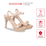 Giày Sandal Nữ Cao Gót 11cm Hanatabi Quai Bảng Ngang Hậu C Đế TA Bigsize (34-41) Mã HNSDG11F891
