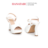 Giày Sandal Nữ Cao Gót 11cm Hanatabi Quai Bảng Hậu C Đế TA Cao Cấp Bigsize (34-41) Mã HNSDG11F1206