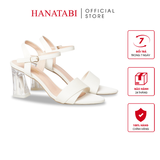 Giày Sandal Nữ Cao Gót 5cm_7cm Hanatabi Quai 1 Xếp HậuC Đế TA Cao Cấp Bigsize (35-41)Mã HNSDG57F1056