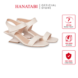 Giày Sandal Nữ Đế Xuồng Siêu Nhẹ 5cm Hanatabi Quai Ngang Hậu Xé Trước Bigsize (35-41) Mã HNSDG5F1197