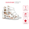 Giày Sandal Nữ Gót Cao 5cm_7cm Hanatabi Quai Đan Khóa Kéo Đế TA Bigsize (35-41) Mã HNSDG7F1063