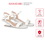 Giày Sandal Nữ Đế Xuồng Cao 5cm Hanatabi Quai Ngang Hậu C Bigisze (35-41) Mã HNSDG5F1261