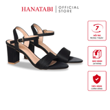 Giày Sandal Nữ Cao Gót 3cm_5cm_7cm Hanatabi Quai 2 Xếp Hậu C Đế TA Bigsize (35-41) Mã HNSDG57F1180