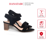 Giày Sandal Nữ Gót Cao 5cm Hanatabi Quai Ngang Hậu Xé Sau Đế TA Bigsize (35-41) Mã HNSDG5F1175