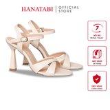 Giày Sandal Nữ Cao Gót Nhọn 9cm Hanatabi Quai Chéo Đế TA Cao Cấp Bigsize (35-41) Mã HNSDG9F1268