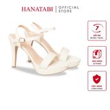 giày sandal nữ cao gót 3cm Hanatabi quai 1 xếp hậu c đế TA bigsize cao cấp (35-41) mã HNSDG3F927