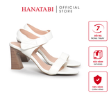 Giày Sandal Nữ Gót Cao 7cm Hanatabi Quai Ngang Hậu Xé Trước Đế TA Chống Trượt Bigsize (35-41) Mã HNSDG7F1181