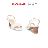 Giày Sandal Nữ Cao Gót 5cm_7cm Hanatabi Quai 1 Xếp Mũi Vuông HậuC Đế TA Bigsize (35-41) Mã HNSDG5F896