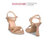 Giày Sandal Nữ Cao Gót Nhọn 9cm Hanatabi Quai Chéo Đế TA Cao Cấp Bigsize (35-41) Mã HNSDG9F1268