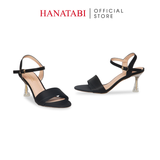 Giày Sandal Nữ Cao Gót Nhọn Mika 7cm Hanatabi Quai 2 Xêp Hậu C Đế TA Bigsize (35-41) Mã HNSDG57F1029