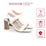 Giày Sandal Nữ Gót Cao 7cm Hanatabi Quai Ngang Hậu Xé Trước Có Khóa Đế TA Chống Trượt Bigsize (35-41) Mã HNSDG7F1179