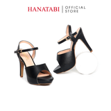 Giày Sandal Nữ Cao Gót 11cm Hanatabi Quai Bảng Hậu C Đế TA Cao Cấp Bigsize (34-41) Mã HNSDG11F1217