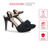 Giày Sandal Nữ Cao Gót 11cm Hanatabi Quai Bảng Ngang 2 Xếp HậuC Đế TA Bigsize (34-41) Mã HNSDG11F871