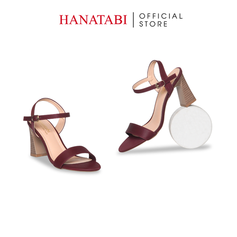 Giày Sandal Nữ Cao Gót 5cm_7cm Hanatabi Quai Ngang HậuC Đế TA Cao Cấp Bigsize (35-41)Mã HNSDG57F1060