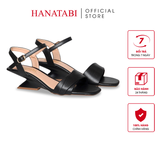 Giày Sandal Nữ Đế Xuồng Cao 5cm Hanatabi Quai Ngang 2 Xếp Hậu C Bigisze (35-41) Mã HNSDG5F1262