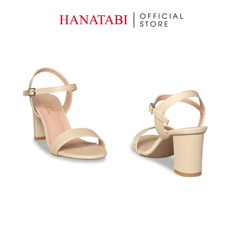 Giày Sandal Nữ Gót Cao 3cm_5cm_7cm Hanatabi Quai Ngang Hậu C Đế TA Bigsize (35-41) Mã HNSDG7F1179