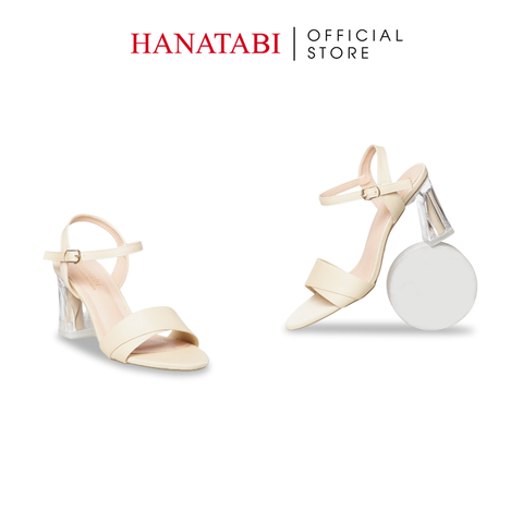Giày Sandal Nữ Cao Gót 5cm_7cm Hanatabi Quai 1 Xếp HậuC Đế TA Cao Cấp Bigsize (35-41)Mã HNSDG57F1056