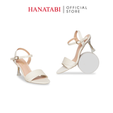 Giày Sandal Nữ Cao Gót Nhọn Mika 7cm Hanatabi Quai 2 Xêp Hậu C Đế TA Bigsize (35-41) Mã HNSDG57F1029