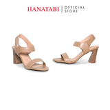 Giày Sandal Nữ Gót Cao 7cm Hanatabi Quai Ngang Hậu Xé Sau Đế TA Chống Trượt Bigsize (35-41) Mã HNSDG7F1180
