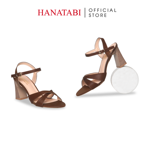 Giày Sandal Nữ Cao Gót 5cm_7cm Hanatabi Quai 1 Xếp HậuC Đế TA Cao Cấp Bigsize (35-41)Mã HNSDG57F1058