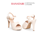 Giày Sandal Nữ Cao Gót 11cm Hanatabi Quai Bảng Hậu C Đế TA Cao Cấp Bigsize (34-41) Mã HNSDG11F1217