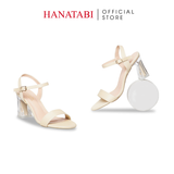 Giày Sandal Nữ Cao Gót 5cm_7cm Hanatabi Quai Ngang HậuC Đế TA Cao Cấp Bigsize (35-41)Mã HNSDG57F1039