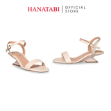 Giày Sandal Nữ Đế Xuồng Cao 5cm Hanatabi Quai Ngang Hậu C Bigisze (35-41) Mã HNSDG5F1261