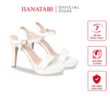 Giày Sandal Nữ Cao Gót 11cm Hanatabi Quai Bảng Ngang Hậu C Đế TA Bigsize (34-41) Mã HNSDG11F891