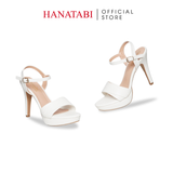 Giày Sandal Nữ Cao Gót 11cm Hanatabi Quai Bảng Ngang 2 Xếp HậuC Đế TA Bigsize (34-41) Mã HNSDG11F871