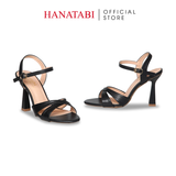 Giày Sandal Nữ Cao Gót Nhọn 9cm Hanatabi Quai Chéo Đế TA Cao Cấp Bigsize (35-41) Mã HNSDG9F1268