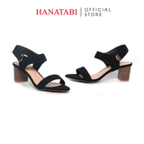 Giày Sandal Nữ Gót Cao 5cm Hanatabi Quai Ngang Hậu Xé Sau Có Khóa Đế TA Chống Trượt Bigsize (35-41) Mã HNSDG5F1177