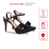 Giày Sandal Nữ Cao Gót 11cm Hanatabi Quai Bảng 1 Xếp Hậu C Đế TA Bigsize (34-41) Mã HNSDG11F933