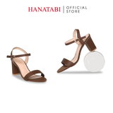 Giày Sandal Nữ Gót Cao 3cm_5cm_7cm Hanatabi Quai Ngang Hậu C Đế TA Bigsize (35-41) Mã HNSDG7F1179