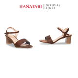 Giày Sandal Nữ Cao Gót 5cm_7cm Hanatabi Quai 1 Xếp Mũi Vuông HậuC Đế TA Bigsize (35-41) Mã HNSDG5F896