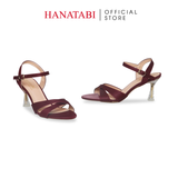 Giày Sandal Nữ Cao Gót Nhọn Mika 7cm Hanatabi Quai Chéo Hậu C Đế TA Bigsize (35-41) Mã HNSDG57F1236