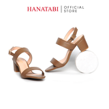 Giày Sandal Nữ Cao Gót 5cm_7cm Hanatabi Quai Ngang Hậu Khóa Sau Đế TA Chống Trơn Trượt Bigsize (35-41) Mã HNSDG7F1203