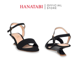 Giày Sandal Nữ Đế Xuồng Cao 5cm Hanatabi Quai Ngang 1 Xếp Hậu C Bigisze (35-41) Mã HNSDG5F1263