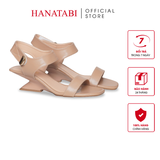 Giày Sandal Nữ Đế Xuồng Siêu Nhẹ 5cm Hanatabi Quai Ngang Hậu Xé Sau Bigsize (35-41) Mã HNSDG5F1196