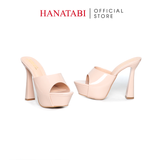 Dép Nữ Cao Gót 13cm Hanatabi Quai Bảng Đế TA Cao Cấp Chống Trơn TRượt Bigsize (34-41) Mã HNDE13F1207