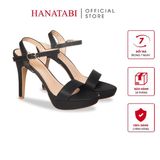 giày sandal nữ cao gót 3cm Hanatabi quai 1 xếp hậu c đế TA bigsize cao cấp (35-41) mã HNSDG3F927