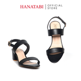 Giày Sandal Nữ Cao Gót 5cm_7cm Hanatabi Quai Ngang Hậu Khóa Sau Đế TA Chống Trơn Trượt Bigsize (35-41) Mã HNSDG7F1203