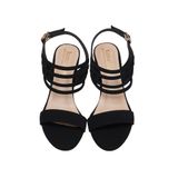 Giày Sandal Nữ Đế Xuồng TA Chống Trượt Cao 7cm Hanatabi Quai Ngang Hậu Thun (35-39) Mã HNSDX7F1239