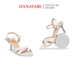 Giày Sandal Nữ Cao Gót Nhọn Mika 7cm Hanatabi Quai Chéo Hậu C Đế TA Bigsize (35-41) Mã HNSDG57F1236