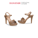 Giày Sandal Nữ Cao Gót 11cm Hanatabi Quai Bảng Ngang 2 Xếp HậuC Đế TA Bigsize (34-41) Mã HNSDG11F871