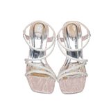 Giày Sandal Nữ Cao Gót 7cm Hanatabi Quai Chéo Đính Đá Hậu Thun Bigsize (35-41) Mã HNSDT7F1243