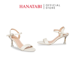 Giày Sandal Nữ Cao Gót Nhọn Mika 7cm Hanatabi Quai Ngang Hậu C Đế TA Bigsize (35-41) Mã HNSDG57F1237