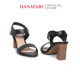 Giày Sandal Nữ Gót Cao 7cm Hanatabi Quai Ngang Hậu Xé Trước Có Khóa Đế TA Chống Trượt Bigsize (35-41) Mã HNSDG7F1179